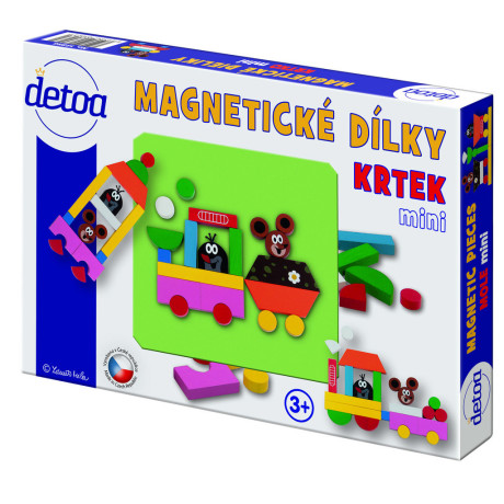 Magnetické puzzle dílky Krtek  mini