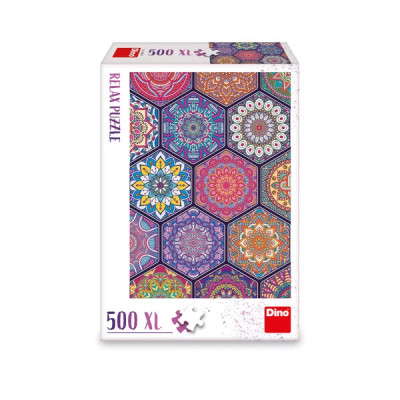 Puzzle mandaly - 500 XL dílků