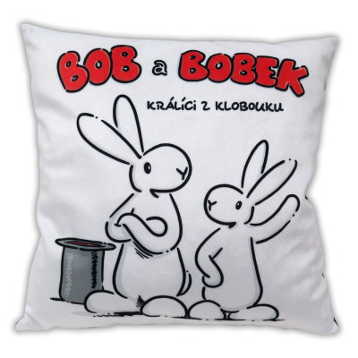 Polštář Bob a Bobek - 30 x 30 cm